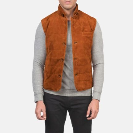 Tony Brown Suede Vest