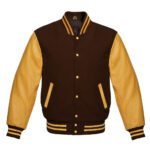 Customizable Varsity Jacket by Kazu Supply | Men’s Letterman Jacket | Classic Baseball Jacket