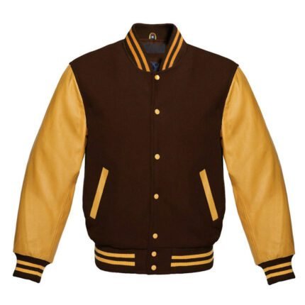 Customizable Varsity Jacket by Kazu Supply | Men’s Letterman Jacket | Classic Baseball Jacket