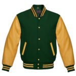 Custom Varsity Jacket | Personalized Letterman Jacket for all Genders | Classic Baseball Varsity Jacket